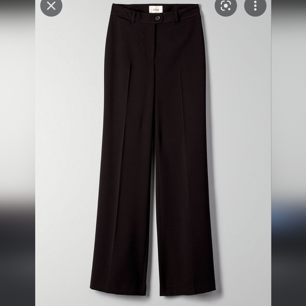 New wide leg trousers
